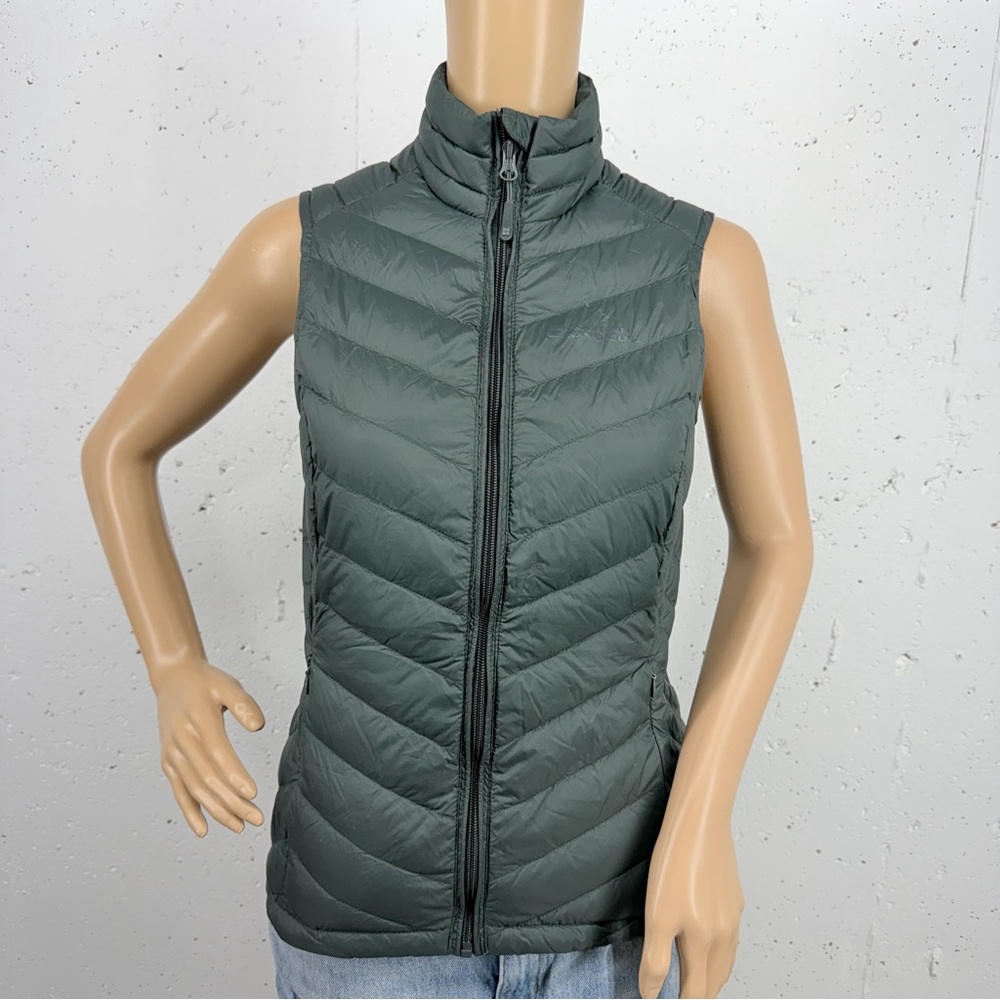 Mountain Warehouse Women’s Size 0 Green  Featherweight II Extreme Down Vest